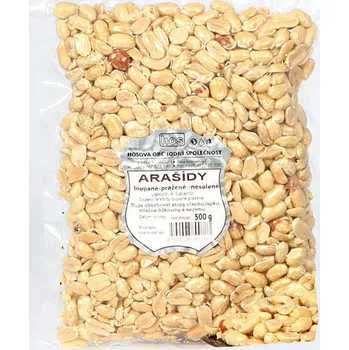 Sušená potravina Hos Arašídy loupané pražené 500 g