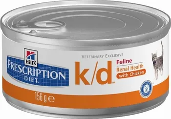 Krmivo pro kočku Hill's Feline Prescription Diet k/d konzerva 156 g