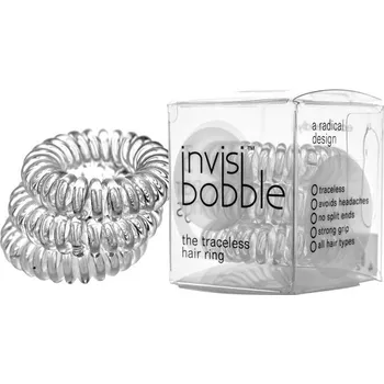 Invisibobble Crystal Clear 3 ks