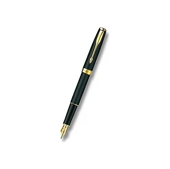 Parker Sonnet plnicí pero, hrot F, Matte Black GT