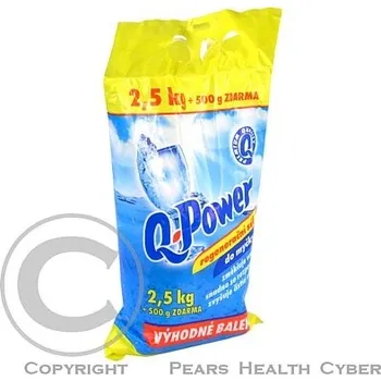 Sůl do myčky Q power regenerační sůl do myčky 2,5kg + 500g