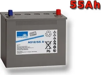 Záložní baterie Gelový trakční akumulátor SONNENSCHEIN A512/55 A, 12V, 55Ah
