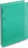 4kroužkový pořadač Transparent - A5, zelený, hřbet 25 mm