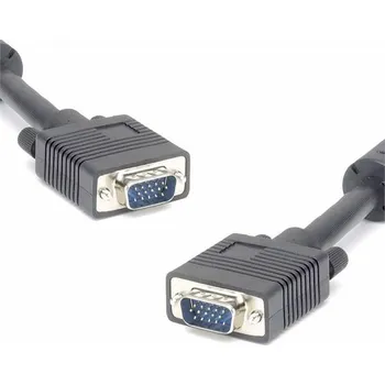 Video kabel PremiumCord Kabel k monitoru HQ (Coax) 2x ferrit,SVGA 15p, DDC2,3xCoax+8žil, 25m