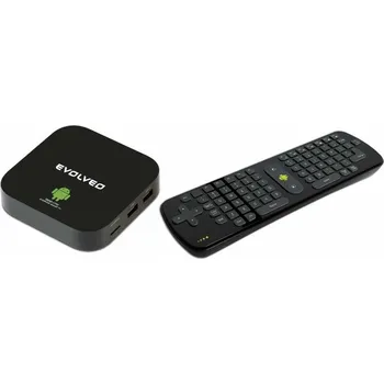 Multimediální centrum Evolveo Smart TV box Q4 & EVOLVEO FlyMouse (SMTVB-Q4-FLM)