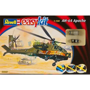 Plastikový model Model 1:100 Revell easykit AH-64 Apache