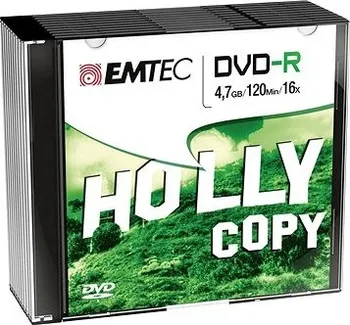 EMTEC DVD-R Fantastic Security 10ks v krabičce