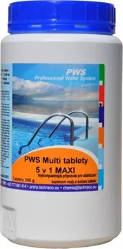 Bazénová chemie PWS Multi tablety 5v1 Mini
