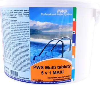 Bazénová chemie PWS Multi tablety 5v1 Maxi