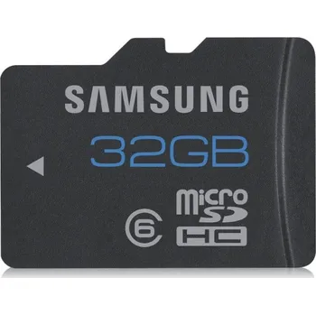 Samsung Micro SDHC 32GB Standard class 4 + adaptér Paměťová karta Samsung Micro SDHC 32GB Standard class 4 + adaptér