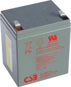 Článková baterie Baterie CSB HRL1223W F2FR, 5,5Ah, 12V
