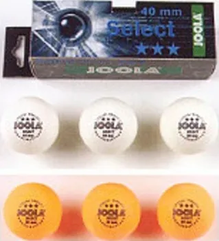 pingpongové míčky Míčky na stolní tenis JOOLA Select ***
