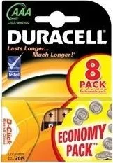 Článková baterie DURACELL Basic AAA 2400 K8