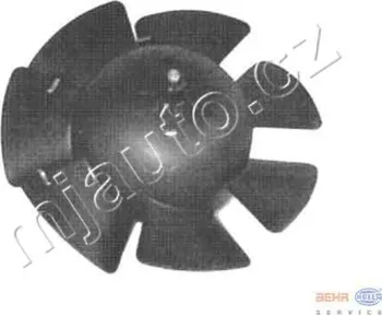 Ventilátor topení a klimatizace Vnitřní ventilátor Hella (8EW 009 160-301) MERCEDES-BENZ