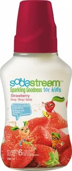 Sirup pro výrobník sody Sodastream Goodness Kids Jahoda 750 ml