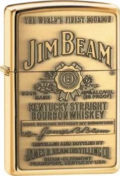 Zapalovač 23156 Jim Beam® Brass Emblem