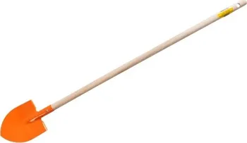 Nářadí dětské -lopatka špičatá 12cm- oranžová 75cm