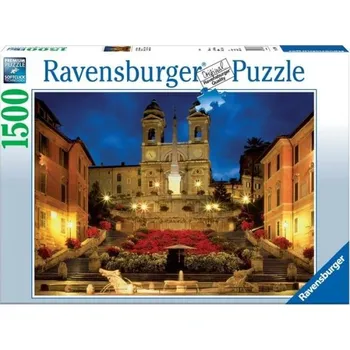 Puzzle Ravensburger Španělské schody v Římě 1500 dílků