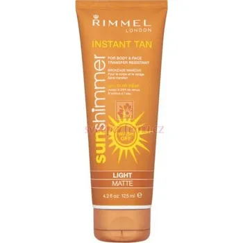 Samoopalovací přípravek Rimmel London Sun Shimmer Instant Tan 125 ml