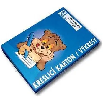 Karton kreslicí bílý A4 180 g 200 l