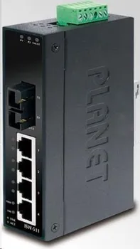 Switch ISW-511, 4x 10/100Base-TX+ 1x 100FX 2km, MM, DIN, IP30