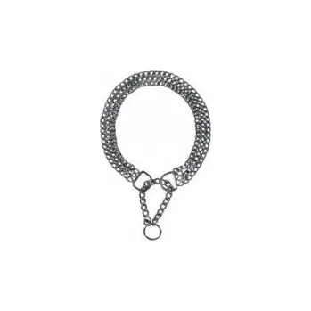 Obojek pro psa Trixie kovový polostahovák 2-řadý