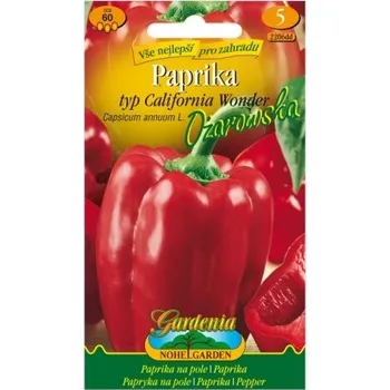 Semeno Nohel Garden Paprika typ California Wonder Ozarowska 60 ks