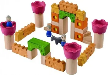 Dřevěná hračka Kostky - hrad