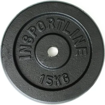 inSPORTline Závaží 15 kg ocelové