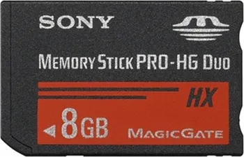 Paměťová karta Sony Memory Stick PRO-HG Duo 8 GB (MS-HX8B)