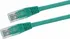 Síťový kabel 4World Síťový kabel RJ45, s krytkou, Cat. 5e UTP, 5m, Zelený