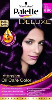 barva na vlasy Schwarzkopf Palette Deluxe 130 ml 880 tmavě fialový