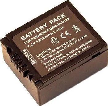 Článková baterie BRAUN akumulátor - PANASONIC BLB13