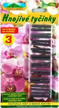 Hnojivo Nohel Garden Clasic tyčinky na orchideje 20 ks