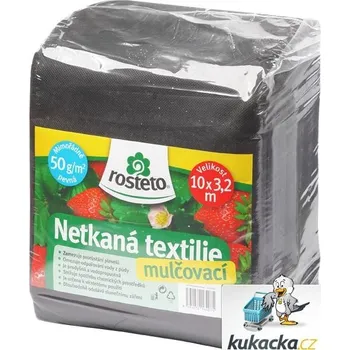 Mulčovací textilie Rosteto Netkaná textilie černá 50 g/m2