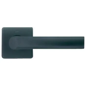 Dveřní kování M&T Garanti TiN-K čtvercová rozeta L madlo/klika