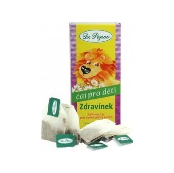 Čaj Dr. Popov Dětský Zdravínek n.s.20x1.5g