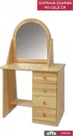Drewmax LT108 - Dřevěný toaletní stolek