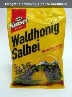 Bonbon Kaiser Šalvěj plněné medem 90 g