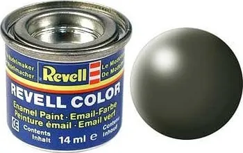 Modelářská barva Modelářská emailová barva Revell zelená olivová polomatná 14 ml - č.361