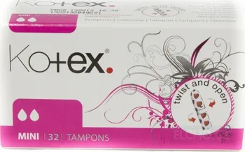 Hygienické tampóny Kotex tampony mini (32)