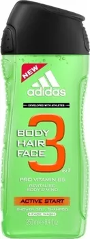 Sprchový gel Adidas 3 Active Start 250 ml