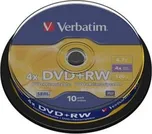 Verbatim DVD+RW 4.7GB Plus 4x spindl po…