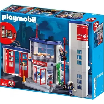 Stavebnice Playmobil Playmobil 4819 Hasičská zbrojnice
