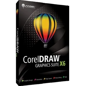Grafický software CorelDRAW Graphics Suite X6 Upgrade CZ
