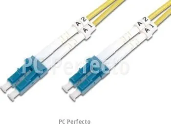 Síťový kabel DIGITUS Fiber Optic Patch Cord, LC to LC Singlemode 09/125 µ, Duplex Length 2m