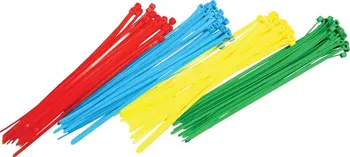 Stahovací páska XTline Vázací pásky 2,5 x 150 mm 100ks barevné