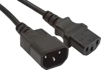 Natec prodlužovací napájecí kabel VDE IEC320 C13/C14, 1.8m, blister