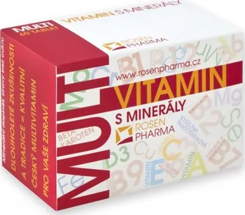 Rosen Pharma Multivitamin s minerály tbl. 60
