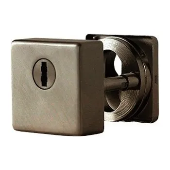 Dveřní kování M&T Entero TiN-B 38-45 mm bezpečnostní rozeta